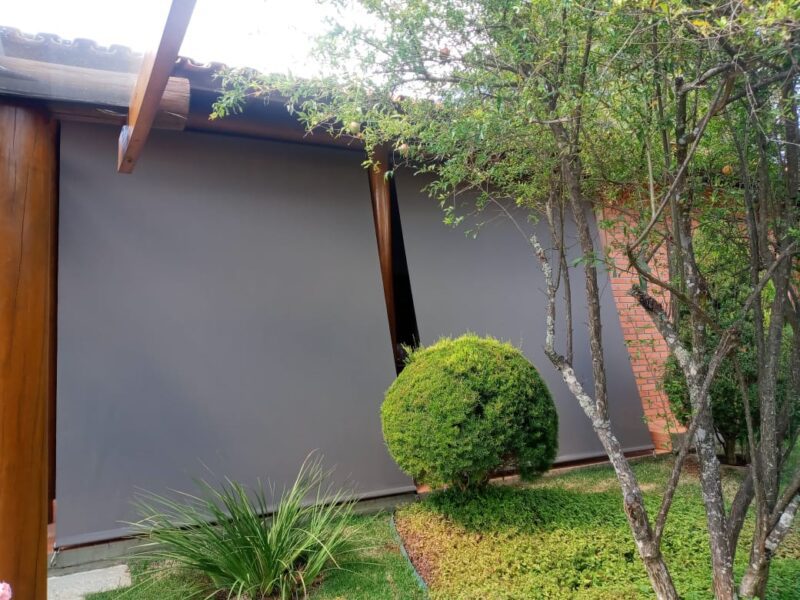 Toldos vertical cortina revestidos em lona PVC - Image 12