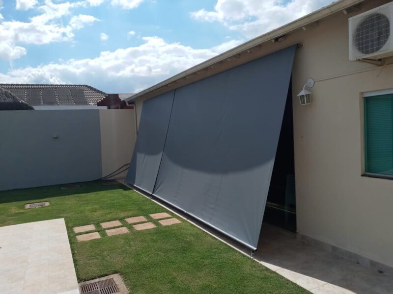 Toldos vertical cortina revestidos em lona PVC - Image 14